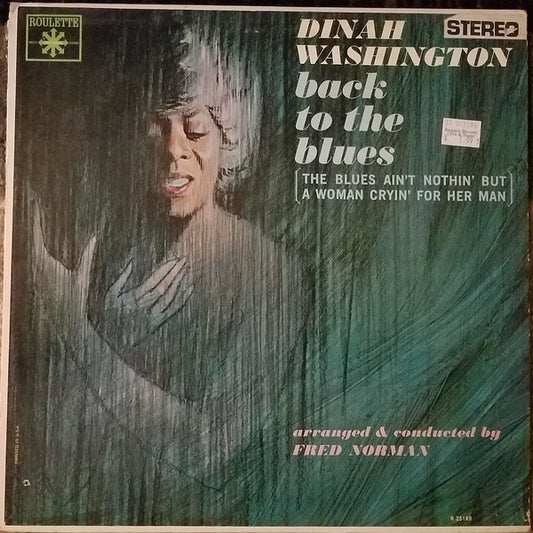 Dinah Washington : Back To The Blues (LP, Album)