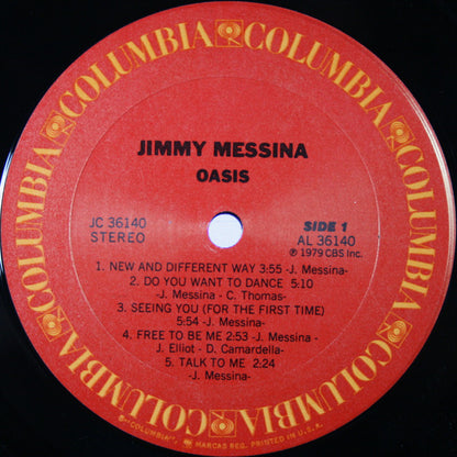 Jimmy Messina* : Oasis (LP, Album, Pit)