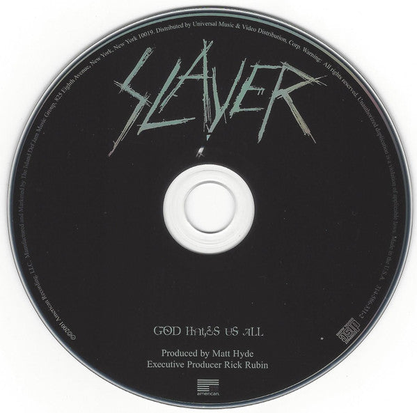 Slayer : God Hates Us All (CD, Album, RE)
