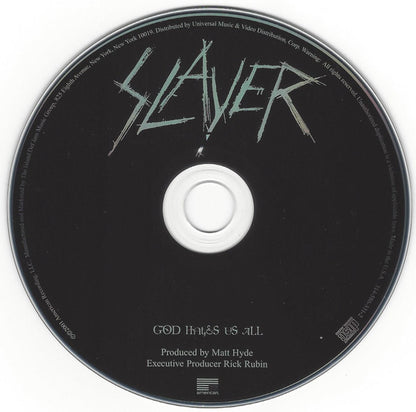 Slayer : God Hates Us All (CD, Album, RE)