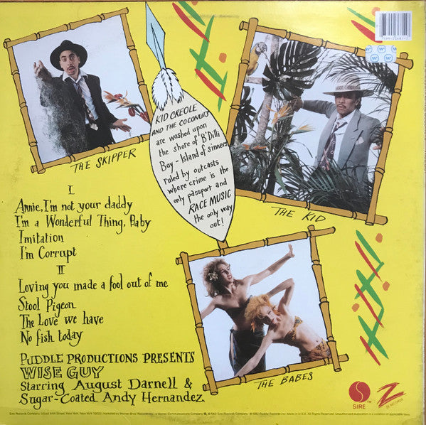Kid Creole And The Coconuts : Wise Guy (LP, Album, Los)