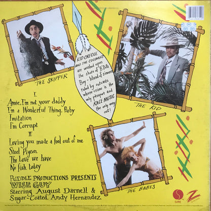 Kid Creole And The Coconuts : Wise Guy (LP, Album, Los)