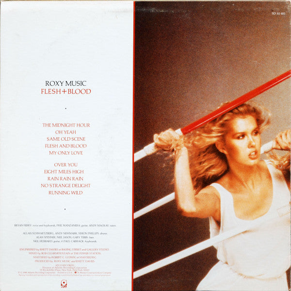 Roxy Music : Flesh + Blood (LP, Album, Spe)