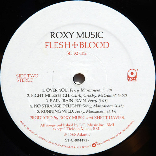 Roxy Music : Flesh + Blood (LP, Album, Spe)