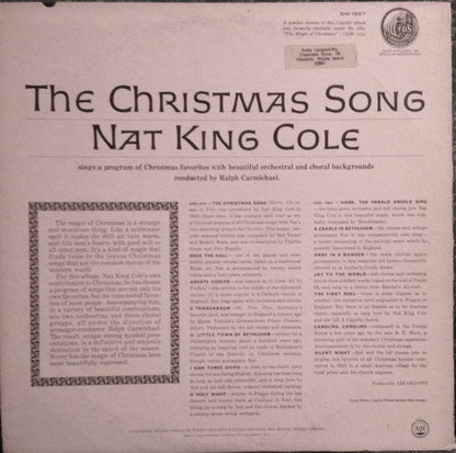 Nat King Cole : The Christmas Song (LP, Album, RE, All)