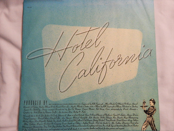 Eagles : Hotel California (LP, Album, RE, Ter)