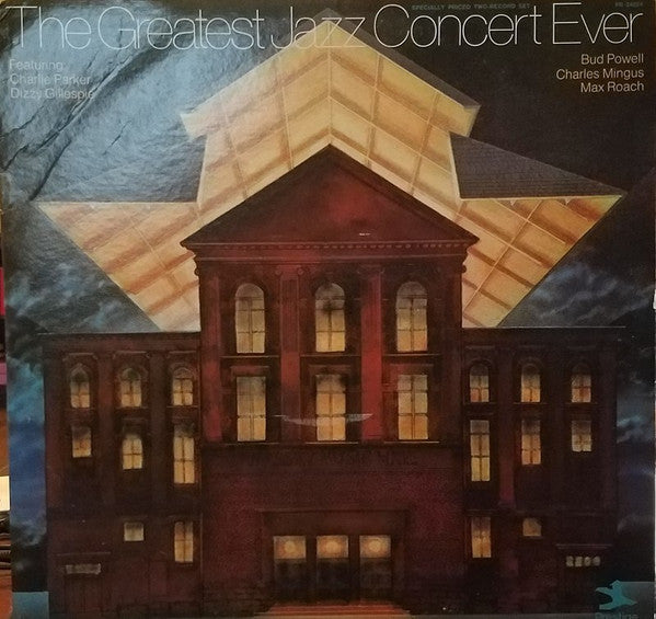 Charlie Parker, Dizzy Gillespie, Bud Powell, Charles Mingus, Max Roach : The Greatest Jazz Concert Ever (2xLP, Comp, RM, Gat)