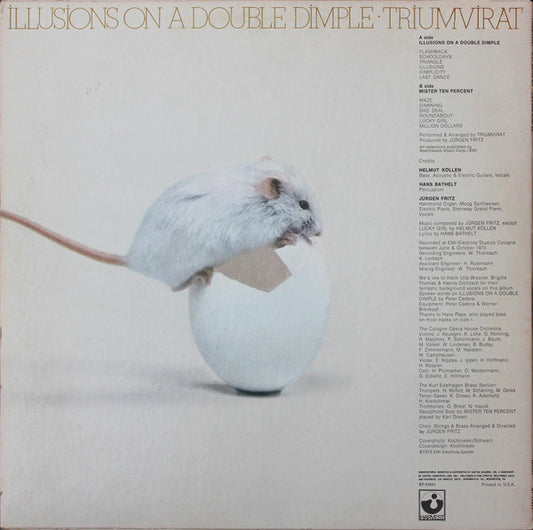 Triumvirat : Illusions On A Double Dimple (LP, Album, Win)