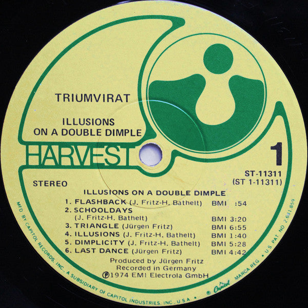 Triumvirat : Illusions On A Double Dimple (LP, Album, Win)