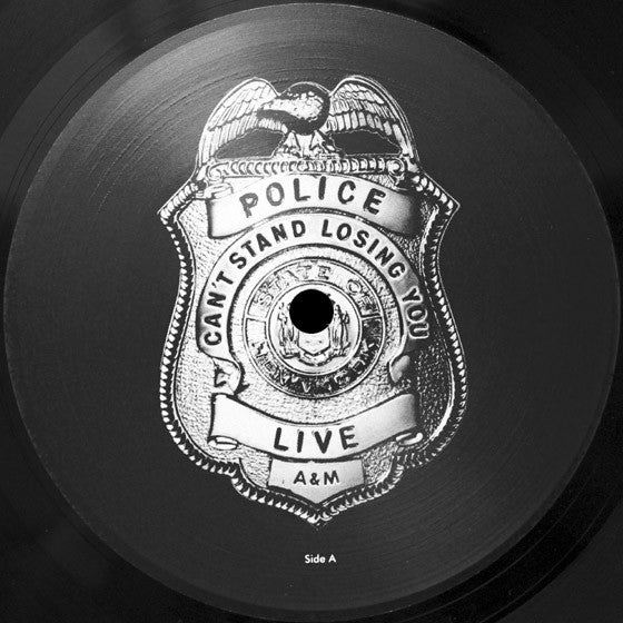 The Police : Can't Stand Losing You (Live) (12", Single)