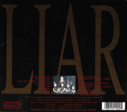 The Jesus Lizard : Liar (CD, Album, RE, RM, Dig)