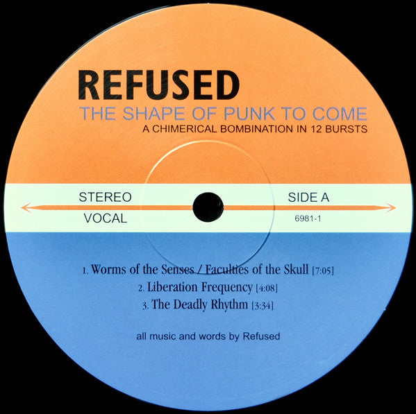 Refused : The Shape Of Punk To Come (A Chimerical Bombination In 12 Bursts) (2xLP, Album, RE, RM, Gat)
