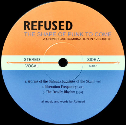 Refused : The Shape Of Punk To Come (A Chimerical Bombination In 12 Bursts) (2xLP, Album, RE, RM, Gat)