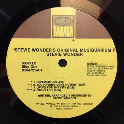 Stevie Wonder : The Original Musiquarium I (2xLP, Comp, Club)