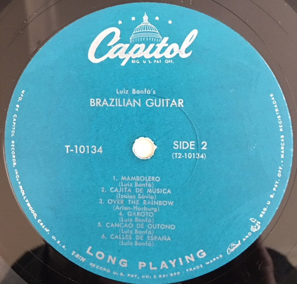 Luiz Bonfá : Luiz Bonfá's Brazilian Guitar (LP, Album, Mono, Tur)