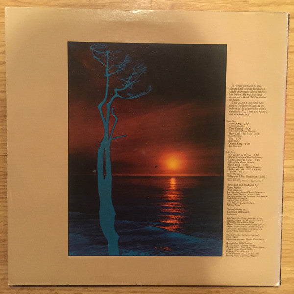 Lani Hall : Sun Down Lady (LP, Album, Pit)