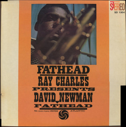 Ray Charles Presents  David "Fathead" Newman : Fathead (LP, Album, RE, PR)