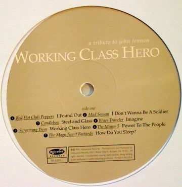 Various : Working Class Hero - A Tribute To John Lennon (LP, Comp, Promo, Whi)