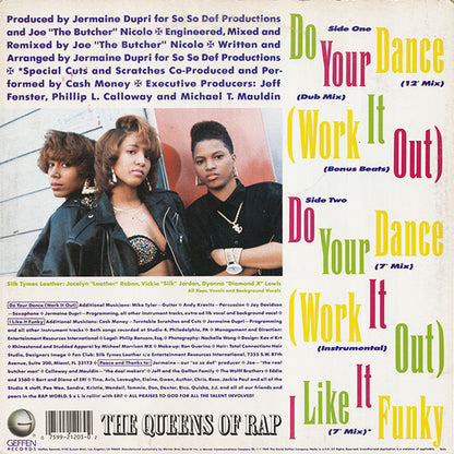 Silk Tymes Leather : Do Your Dance (Work It Out) (12", Single)