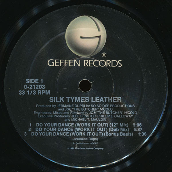 Silk Tymes Leather : Do Your Dance (Work It Out) (12", Single)