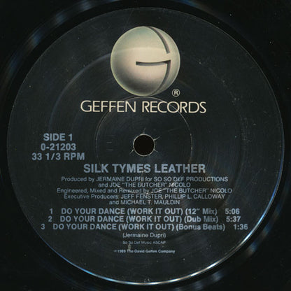 Silk Tymes Leather : Do Your Dance (Work It Out) (12", Single)