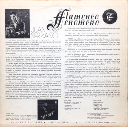 Juan Serrano : Flamenco Fenomeno (LP)