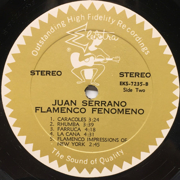 Juan Serrano : Flamenco Fenomeno (LP)