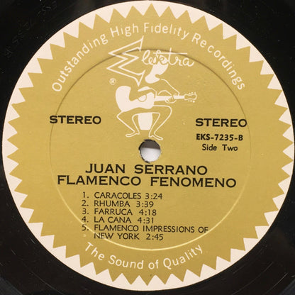 Juan Serrano : Flamenco Fenomeno (LP)