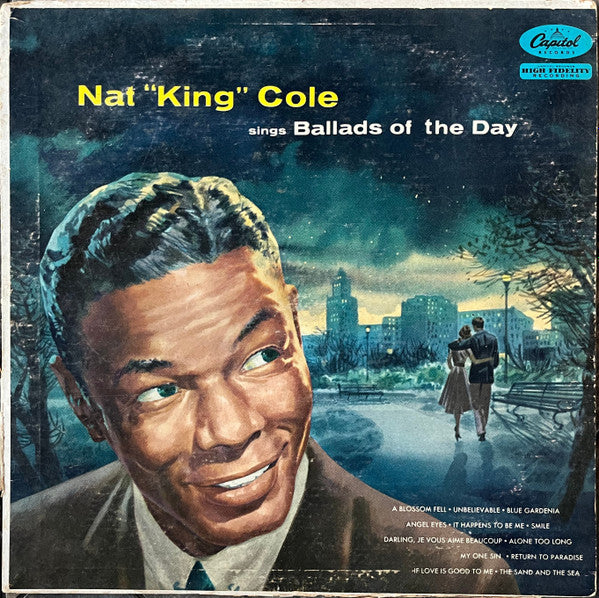 Nat King Cole : Ballads Of The Day (LP, Album, Mono)