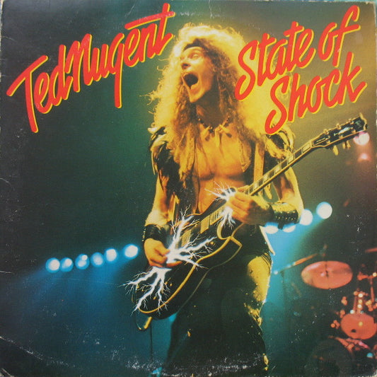 Ted Nugent : State Of Shock (LP, Album, Pit)