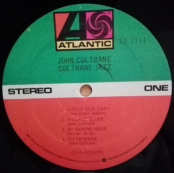 John Coltrane : Coltrane Jazz (LP, Album, RE, Pre)