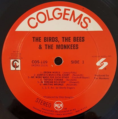 The Monkees : The Birds, The Bees & The Monkees (LP, Album, Ind)