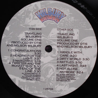 Traveling Wilburys : Volume One (LP, Album, Club, Col)