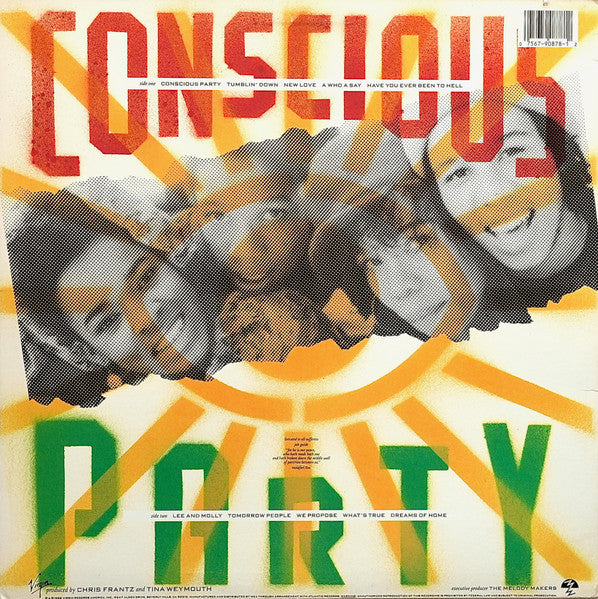 Ziggy Marley And The Melody Makers : Conscious Party (LP, Album)