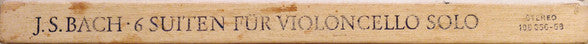 Johann Sebastian Bach – Pierre Fournier : Sechs Suiten Für Violoncello Solo (BWV 1007-1012) (3xLP, RP + Box)
