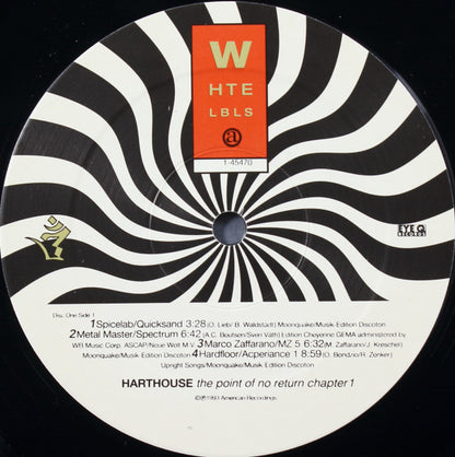 Various : Harthouse - The Point Of No Return Chapter 1 (2xLP, Comp)