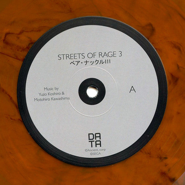 Yuzo Koshiro & Motohiro Kawashima : Streets Of Rage 3 = ベア・ナックルIII (2xLP, Album, Ltd, Ora)