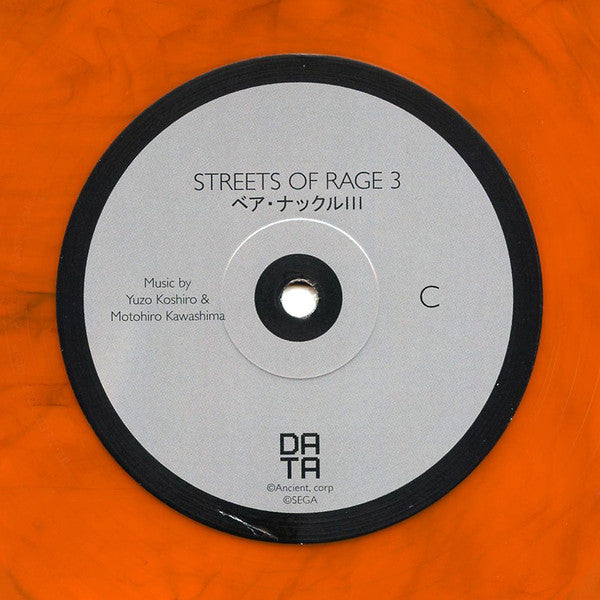 Yuzo Koshiro & Motohiro Kawashima : Streets Of Rage 3 = ベア・ナックルIII (2xLP, Album, Ltd, Ora)