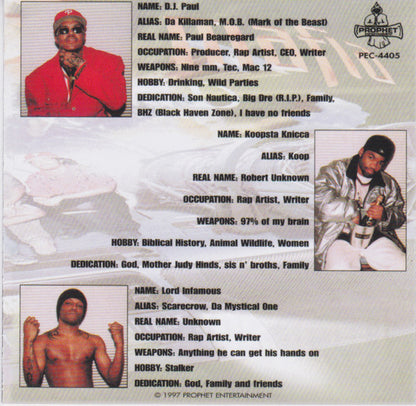 Three 6 Mafia : The End (CD, Album, RE)