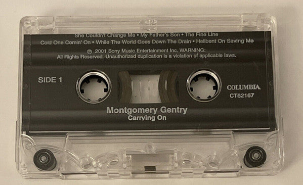 Montgomery Gentry : Carrying On (Cass, Album)