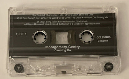 Montgomery Gentry : Carrying On (Cass, Album)