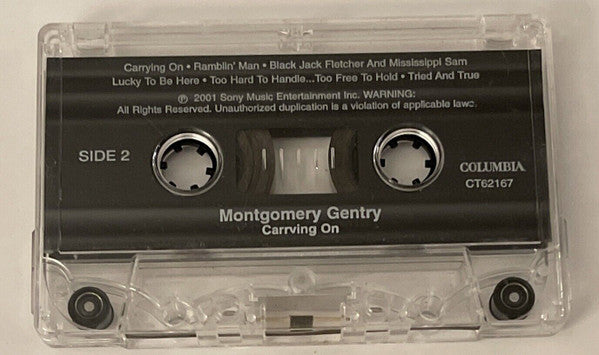 Montgomery Gentry : Carrying On (Cass, Album)