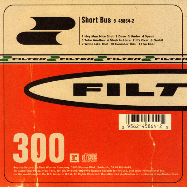 Filter (2) : Short Bus (CD, Album, Sli)
