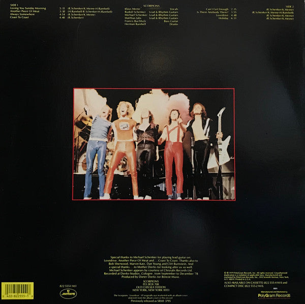 Scorpions : Lovedrive (LP, Album, RE)