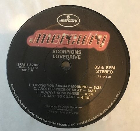 Scorpions : Lovedrive (LP, Album, RE)