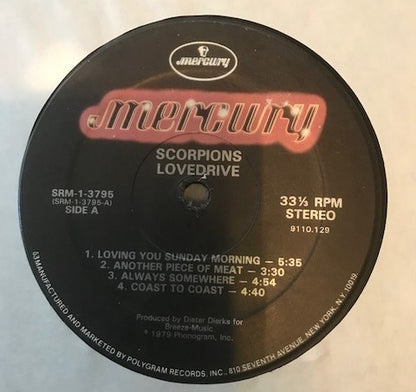 Scorpions : Lovedrive (LP, Album, RE)