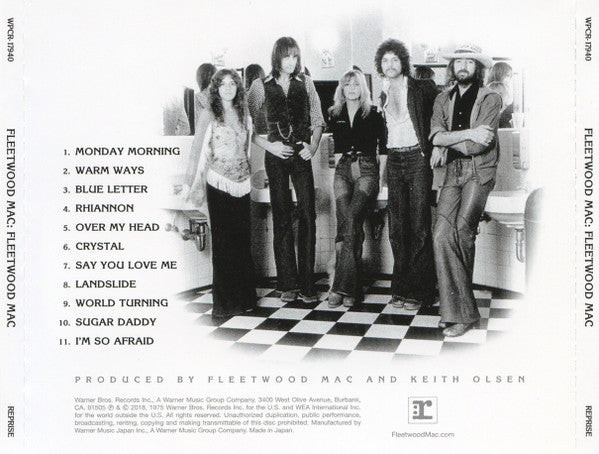 Fleetwood Mac : Fleetwood Mac (CD, Album, RE, RM, SHM)