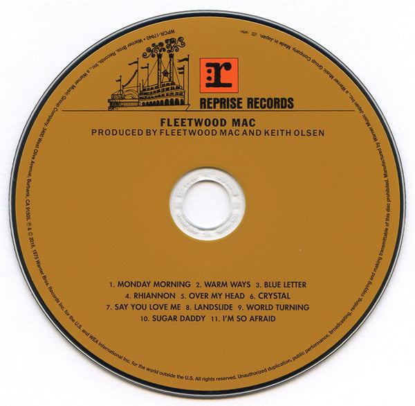 Fleetwood Mac : Fleetwood Mac (CD, Album, RE, RM, SHM)