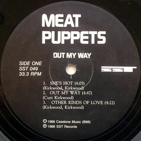 Meat Puppets : Out My Way (12", EP, Rai)