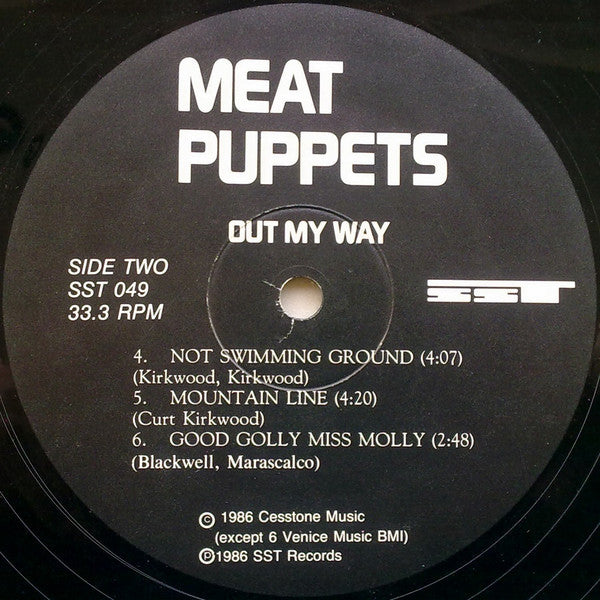 Meat Puppets : Out My Way (12", EP, Rai)